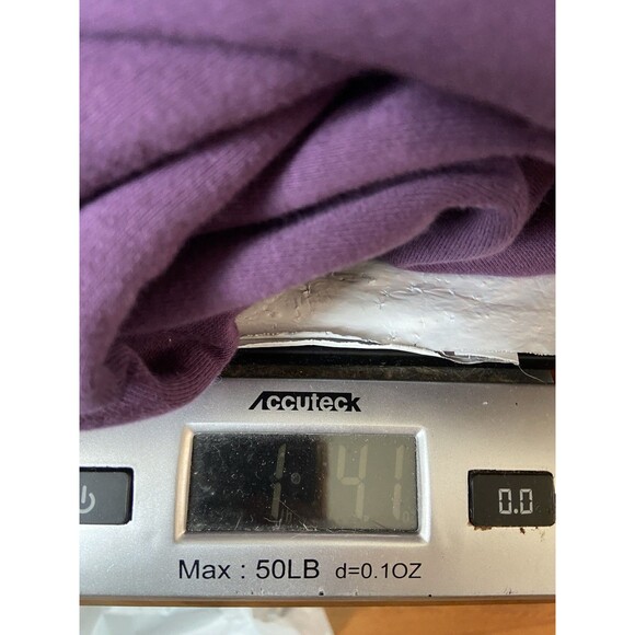 Taylor Swift Speak Now TV The Story of Us Purple Crop Hoodie Size XL Distressed - Picture 13 of 13